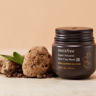 Mặt nạ đất sét tro núi lửa Innisfree