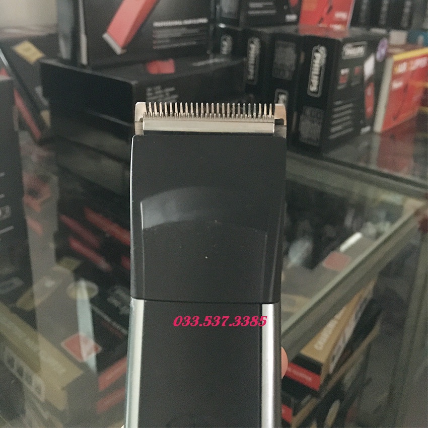Tông đơ cắt tóc, máy cắt tóc nam 605 pin sạc cỡ lớn công suất 3w