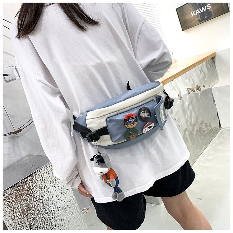 Túi Đeo Chéo Nam Nữ Mini Thời Trang - Túi Kẹp Nách Vải Canvas Đeo Hông Đẹp Rẻ Phong Cách Hàn Quốc fashion 1