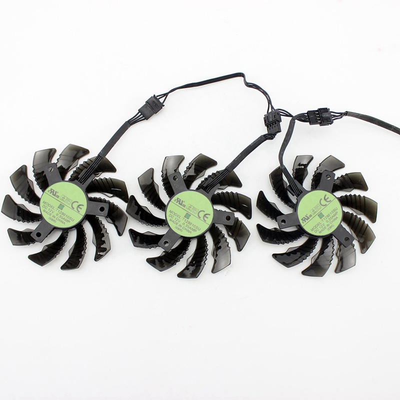 1 Quạt Làm Mát 75MM 0.35A Cho Máy Chơi Game Gigabyte AORUS GTX 1080 1070 Ti G1 or GTX 1070Ti G1