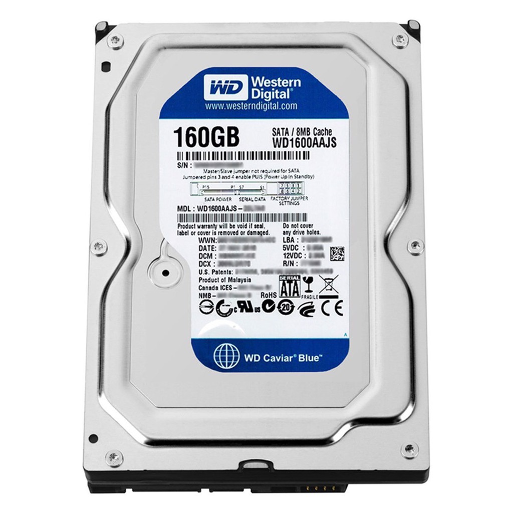 Ổ cứng HDD 160Gb sata Western. | BigBuy360 - bigbuy360.vn