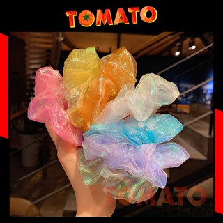 Cột tóc, buộc tóc lụa phong cách hàn quốc - 26