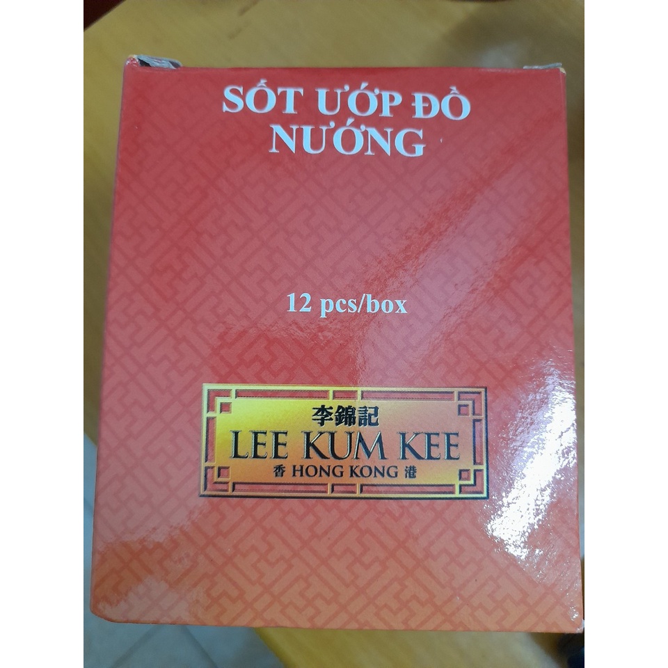 Sốt ướp đồ nướng Lee Kum Kee hộp 12 gói 45g