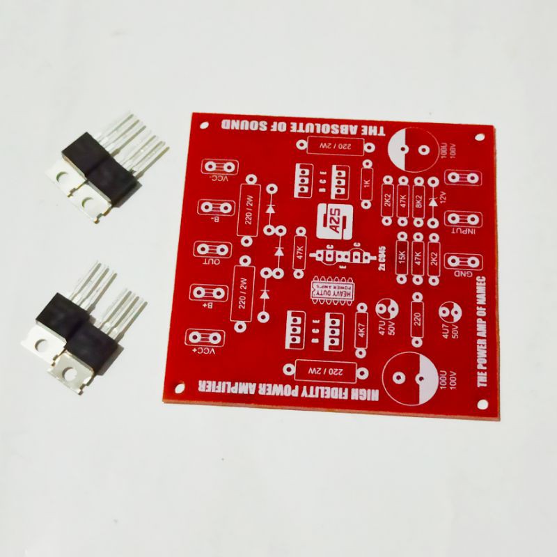 Set 2 Bộ Khuếch Đại Công Suất Pcb 41 Tip 42