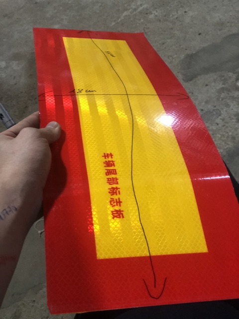 Sản phẩm gia đình làm: phản quang tấm to