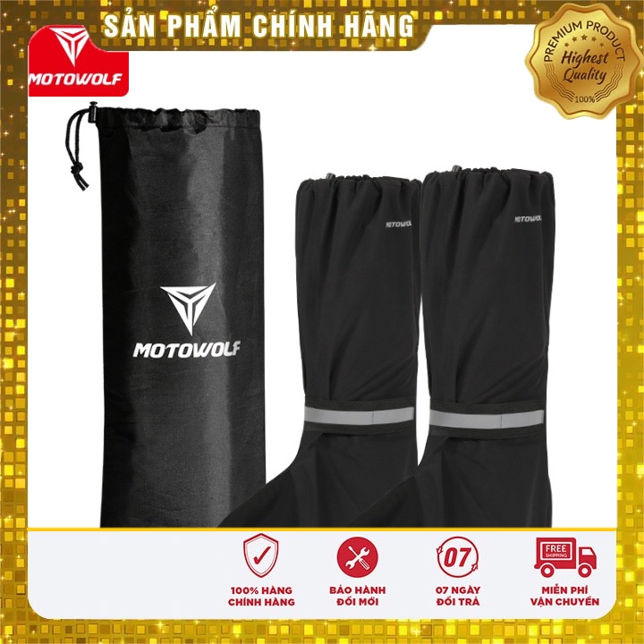 Bọc giày ủng đi mưa chính hãng Motowolf