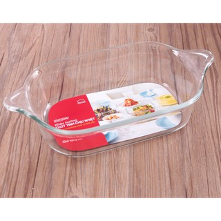 Khay nướng thủy tinh chịu nhiệt LOCK&LOCK 710ML