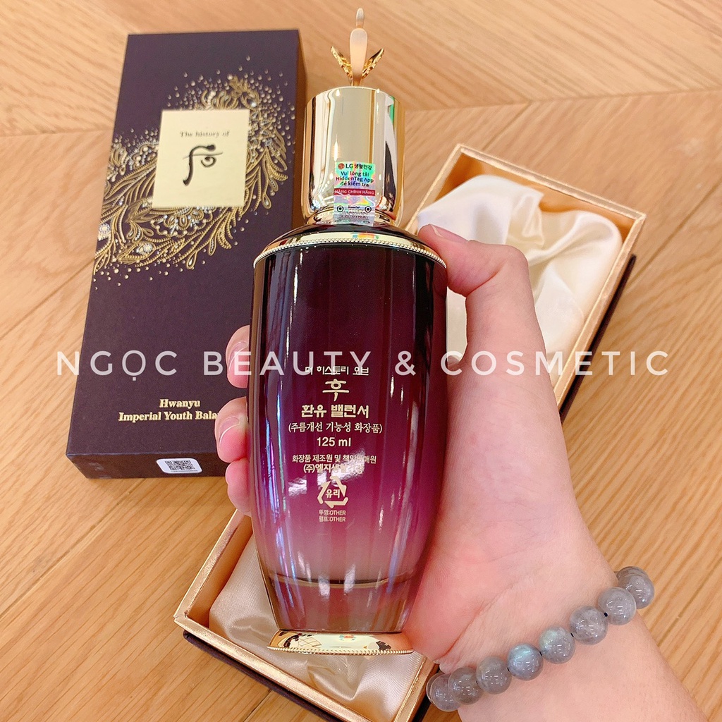 NƯỚC HOA HỒNG - SỮA DƯỠNG  Hoàn Lưu Cao Whoo Hwanyu