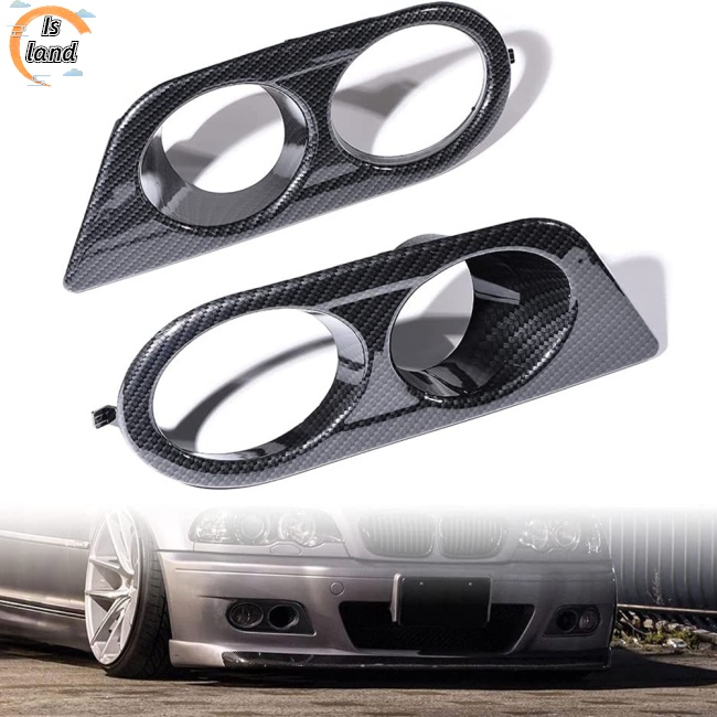1 Cặp Vỏ Đèn Sương Mù Khung Lưới Hai Lỗ Chuyên Dụng 51112695255 51112695256 Tương Thích