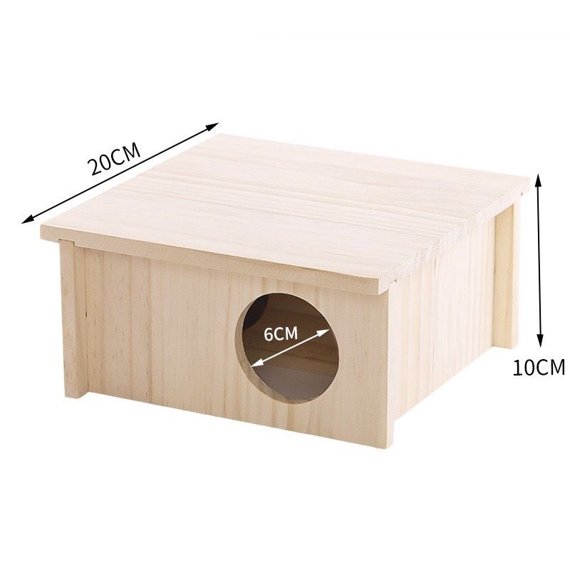 Hầm gỗ trú ẩn cho hamster