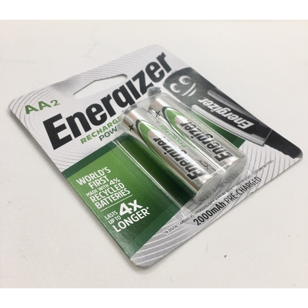 Pin sạc Energizer AA (2A) 2000 mAh 1.2V