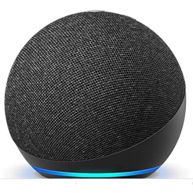 Combo Loa Thông Minh trợ lý ảo Amazon Echo Dot 4 (Thế hệ mới 2020) kèm bóng đèn thông minh