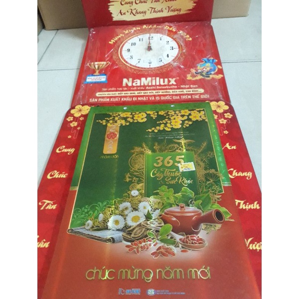 LỊCH LỐC QUÀ TẶNG NAMILUX 80 X 40 Cm