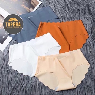 [Che Tên] Quần Lót Nữ Đúc Su Thun Lạnh Không Đường May Viền Sóng TOPBRA