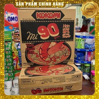 Hàng chính hãng Thùng Mì tôm Kokomi 90