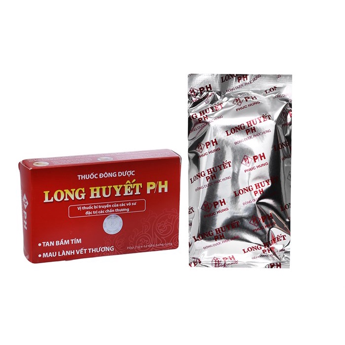 Long Huyết PH - Tan bầm tím, Giảm phù nề, mau lành các vết thương khi phun xăm, phẫu thuật thẩm mỹ | Thế Giới Skin Care