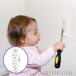 Combo 10 nút bịt ổ điện an toàn cho bé