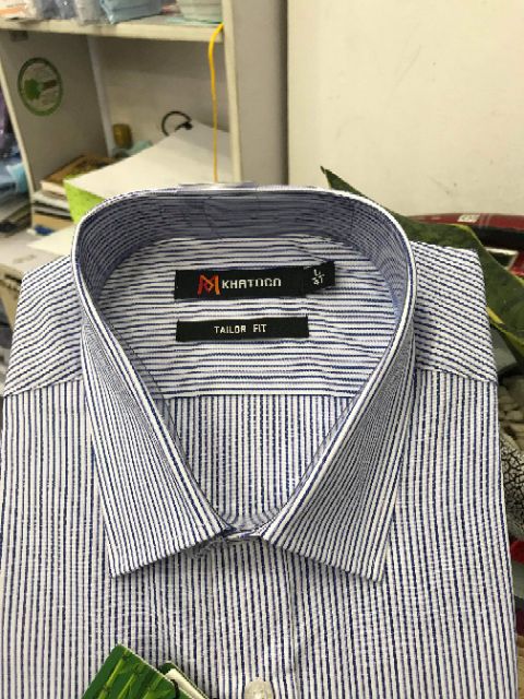 Sơ mi Dài tay khatoco chính hãng sale 30%