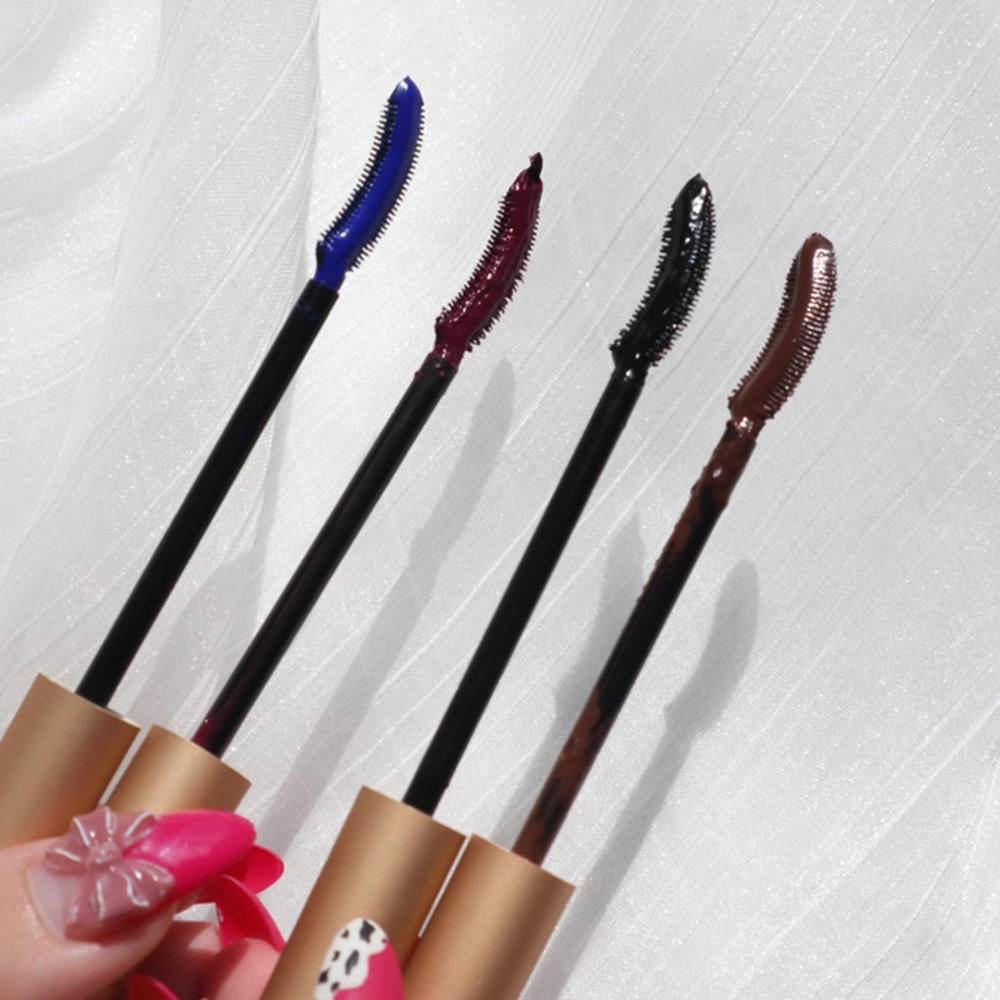 Mascara Sợi Tơ Uốn Cong Và Làm Dày Lông Mi Kháng Nước Màu Sắc Đa Dạng