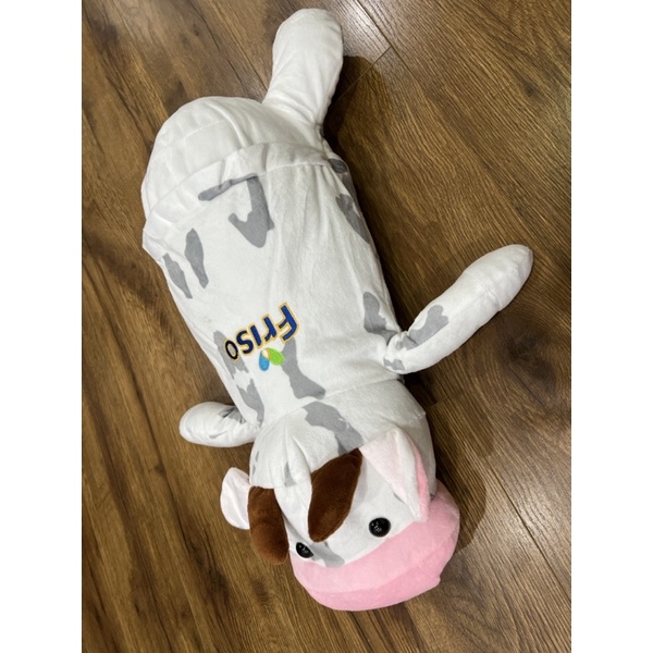 Gối ôm thú bông kèm chăn con Bò Shiba