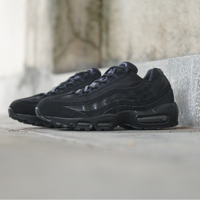 [2hand] NIKE AIRMAX 95 &quot; TRIPLE BLACK &quot; 609048-092 GIÀY CŨ CHÍNH HÃNG