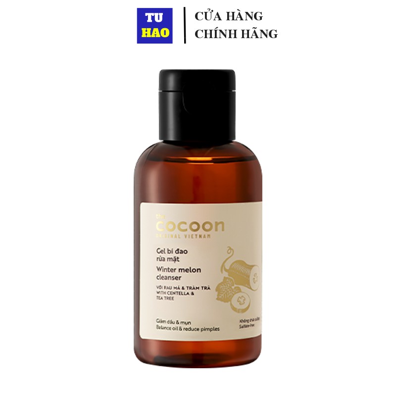 Gel bí đao rửa mặt làm sạch sâu Cocoon 140ml | BigBuy360 - bigbuy360.vn
