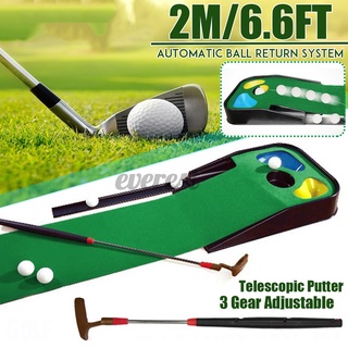 Bộ 5 Dụng Cụ Luyện Tập Đánh Golf Tự Động + 2m
