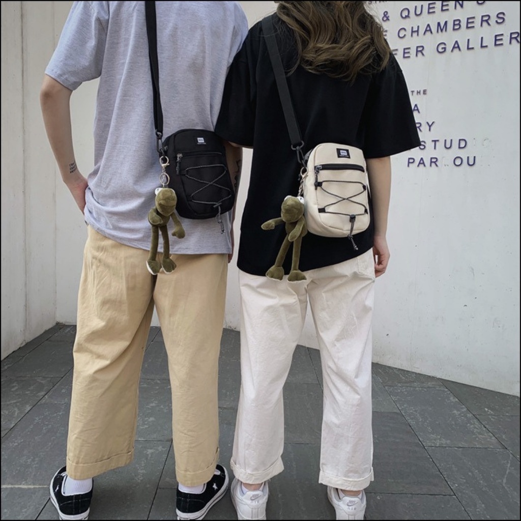 Túi đeo chéo Unisex Mini phong cách thời trang nhẹ nhàng trẻ trung