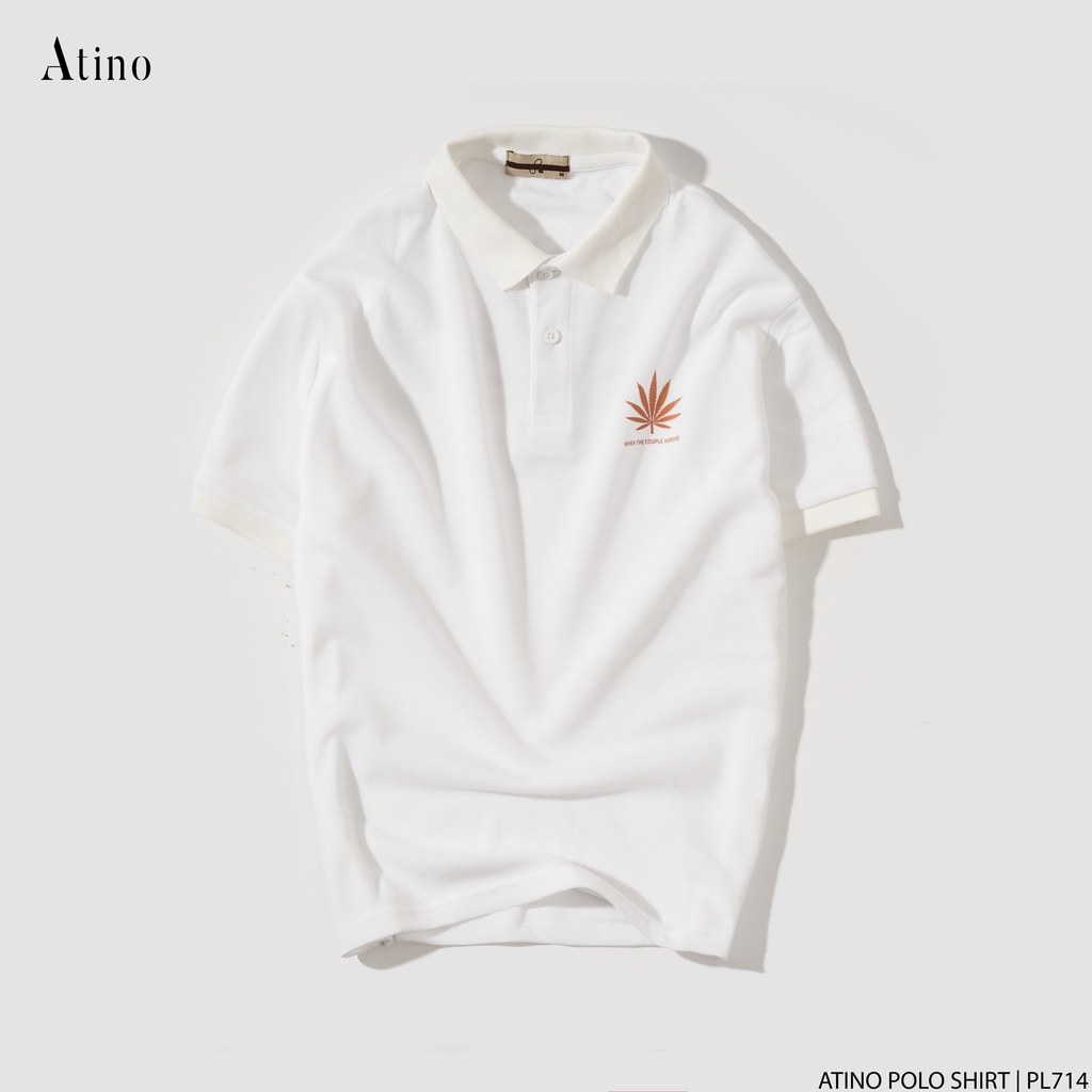 Áo Polo Nam ATINO vải cá sấu Cotton thoáng mát trẻ trung chuẩn form regular PL3.3012