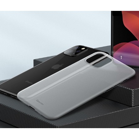 Ốp lưng siêu mỏng Baseus Wing 0.4mm cho iPhone 11/ 11 Pro/ 11 Pro Max - Chống bấm vân tay