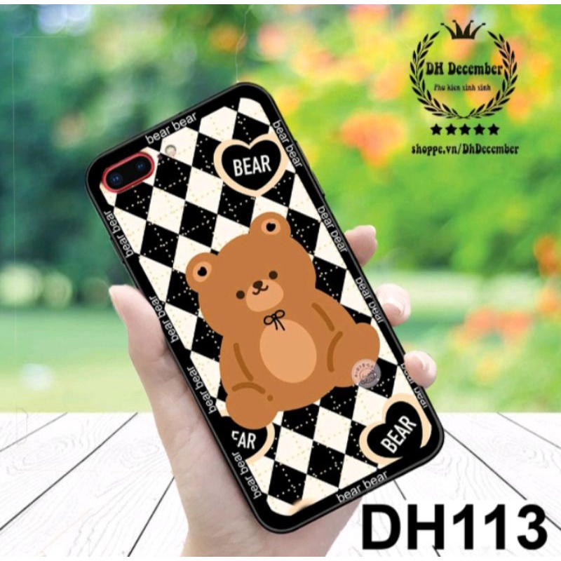 ỐP LƯNG IPHONE 7/8 PLUS GẤU HỒNG XINH