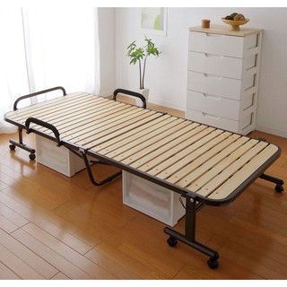 Giường gấp nan gỗ nhật bản otb-wh98