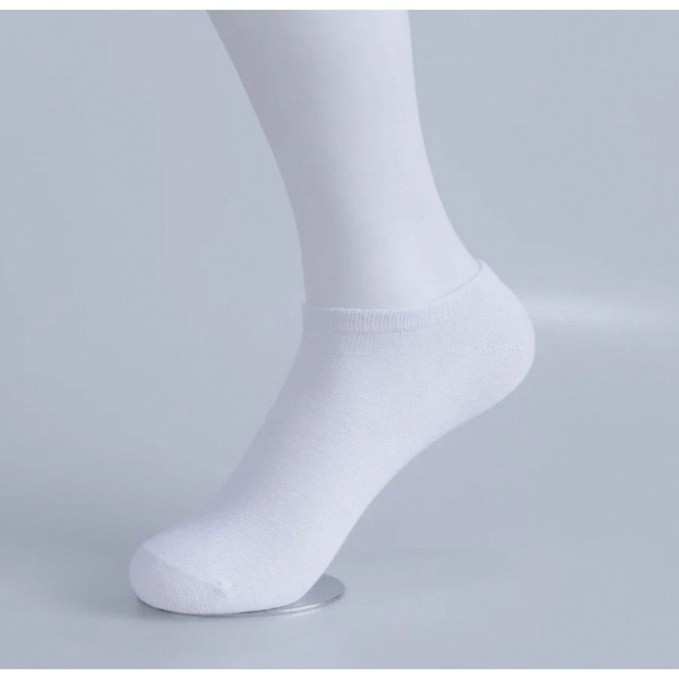Bộ 5 tất vớ nam nữ cổ thấp trơn chuẩn xuất Nhật unisex CBVCN01