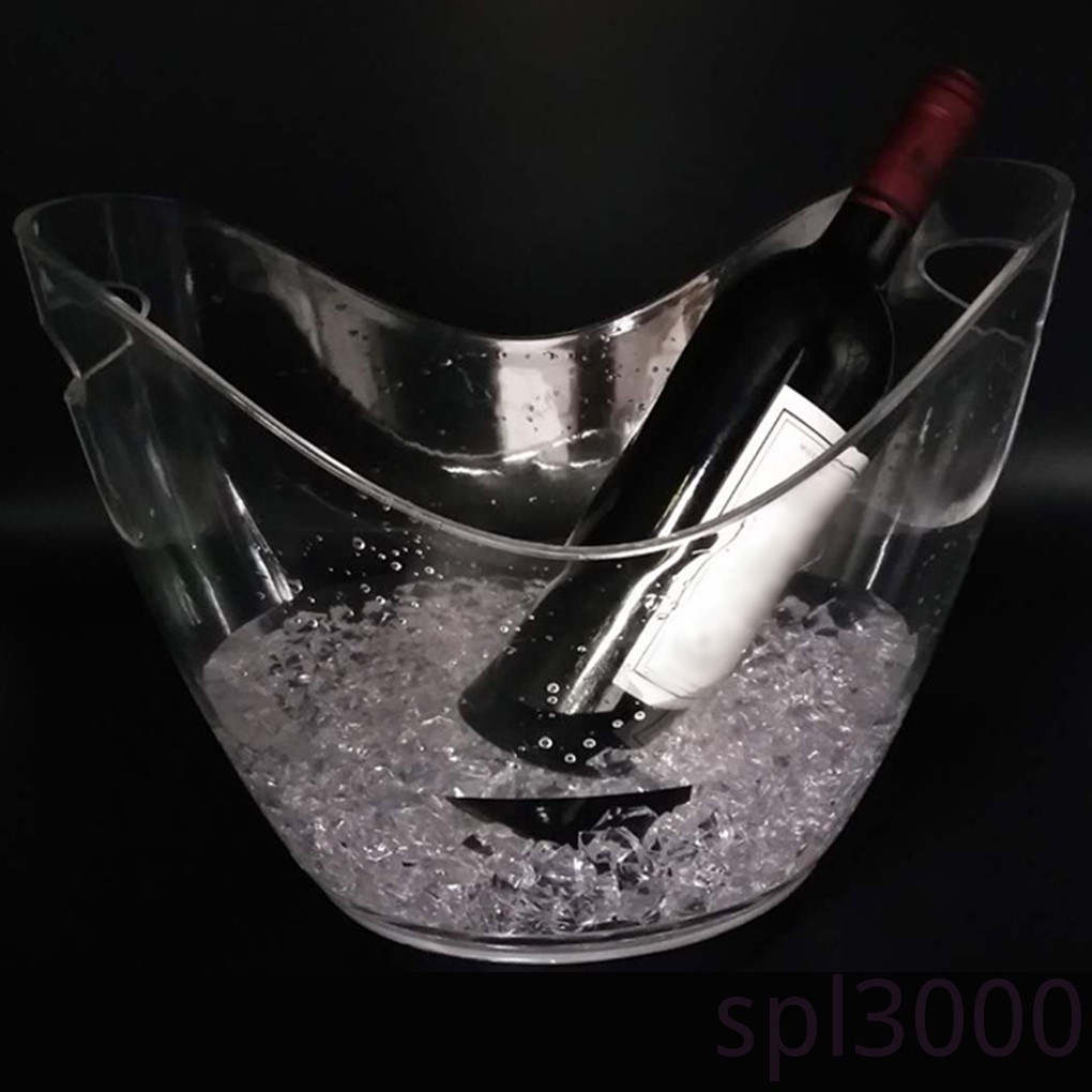 Xô Đựng Đá Trong Suốt 4L