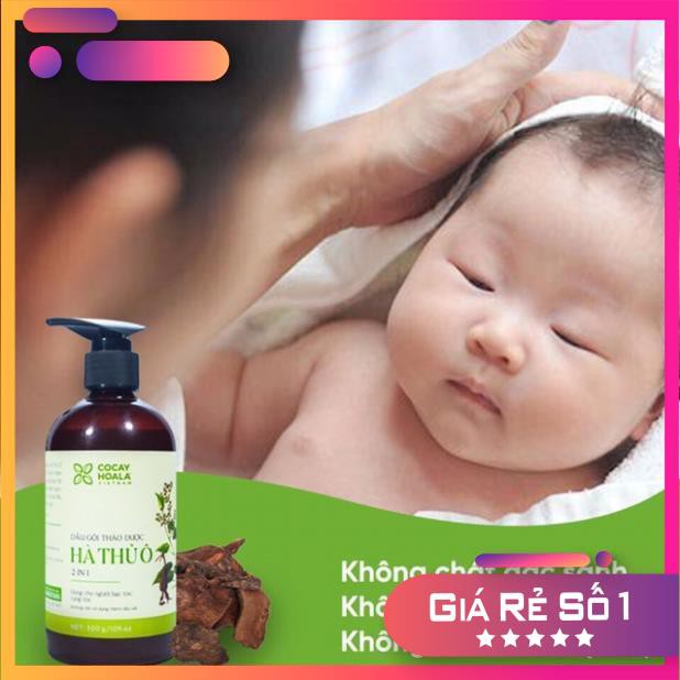 Dầu gội thảo dược hà thủ ô 2 in 1 cỏ cây hoa lá 300ml | BigBuy360 - bigbuy360.vn