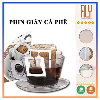 Phin cà phê bằng giấy dùng 1 lần nhập khẩu từ NHẬT BẢN - tiện lợi, dễ sử dụng, vải không dệt an toàn tuyệt đối