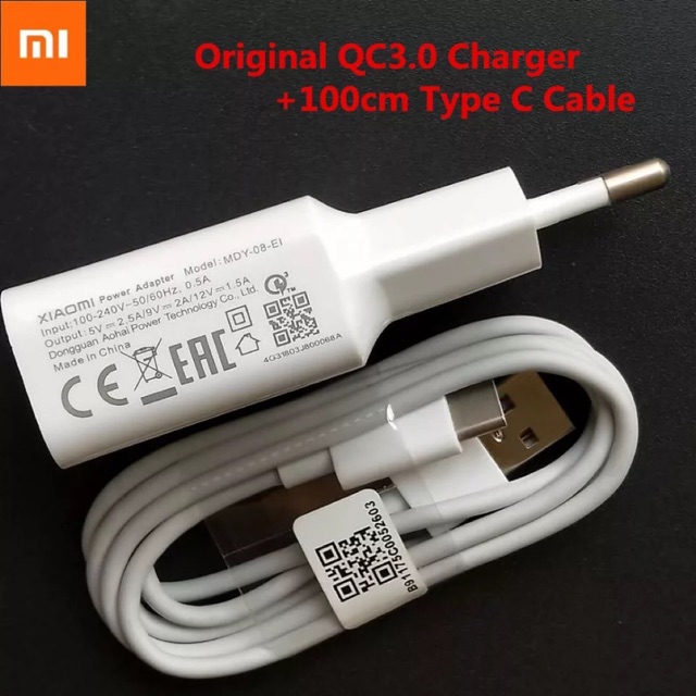 Củ Sạc Usb Type C 100% Mdy-08-eo Cho Xiaomi Mi A1 5c 5x 2a 5v