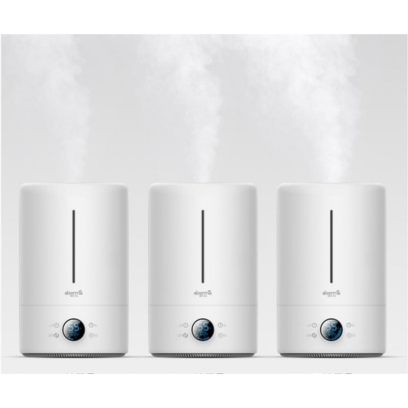 Máy tạo ẩm thông minh  Xiaomi Deerma F628s - Chế độ kiểm soát độ ẩm thông minh &amp; hiện đại, bảo hành 3 tháng