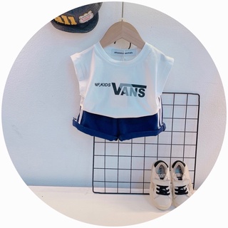 Bộ đồ thể thao KenKids bộ sát nách cho bé trai VANS