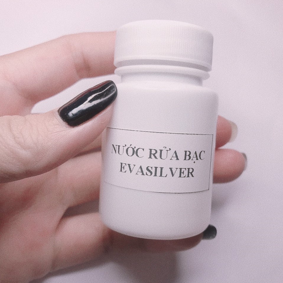 Nước rửa bạc Evasilver lọ 40ml, làm sáng bạc đơn giản tại nhà