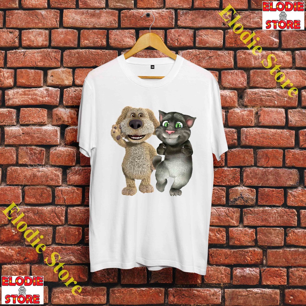 [SALE TẤT CẢ]😜 Áo Phông Talking Tom - Áo Phông Chơi đùa cùng mèo Tom phong cách - cá tính - TOM-003