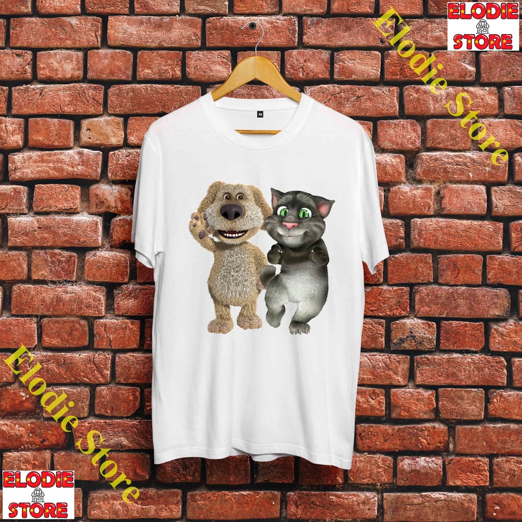 💕 Áo Talking Tom - Áo Chơi đùa cùng mèo Tom cực chất - cực dễ thương - TOM-003