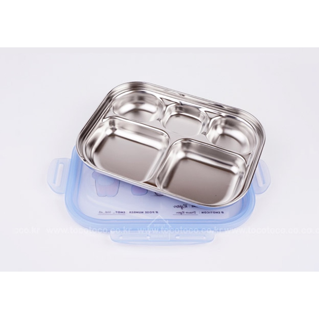 Set Hộp Đựng Cơm Kakao Friends Ryan 5 ngăn cho bé dễ thương siêu cute KF6603