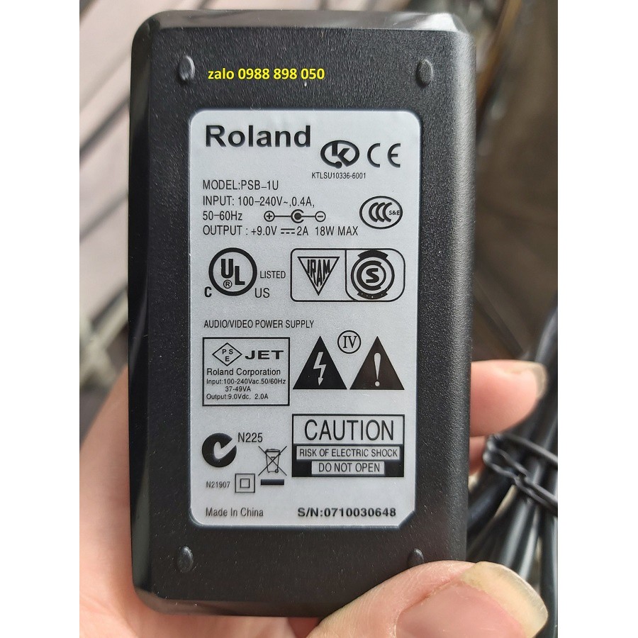 Adapter nguồn Roland GT-10