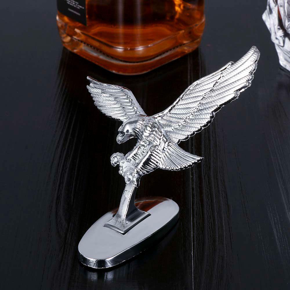 Phụ Kiện Vỏ Bọc Logo 3D Bằng Chrome Chất Lượng Cao Trang Trí Phía Trước Xe Hơi