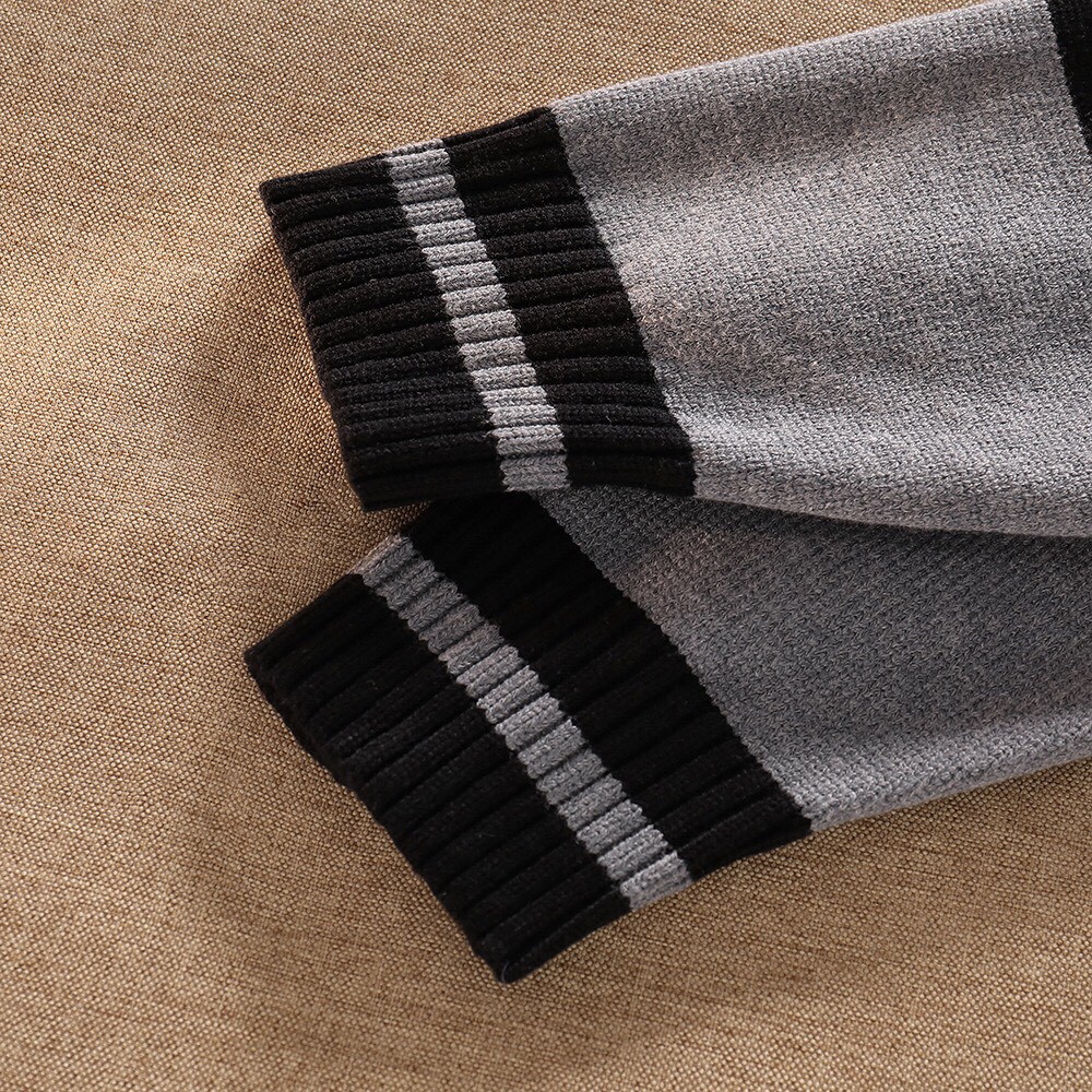 Áo Cardigan Len Xám Phối Viền - Titto Closet | BigBuy360 - bigbuy360.vn