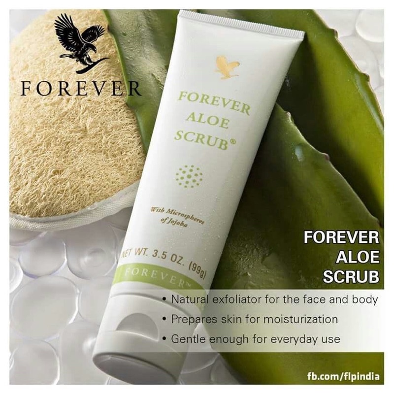 💥 238 FLP - SỮA RỬA MẶT TẨY TẾ BÀO CHẾT LÔ HỘI- FOREVER ALOE SCRUB FLP, 061 flp, 062 flp, 063 flp