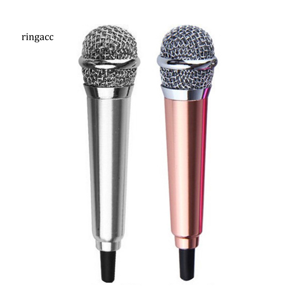 Micro Mini Có Dây Giắc Cắm 3.5mm Dùng Để Hát Karaoke Cho Điện Thoại / Laptop