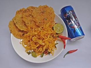 5 Hũ 500Gr Cơm Cháy Lắc Khô Gà