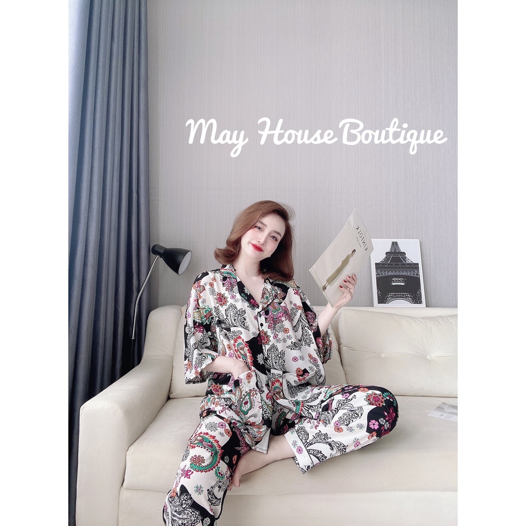 [ Bigsize 40-100kg] Bộ Cánh Dơi Lụa Mango Cao Cấp Mặc Nhà Cho Nàng Múp | BigBuy360 - bigbuy360.vn